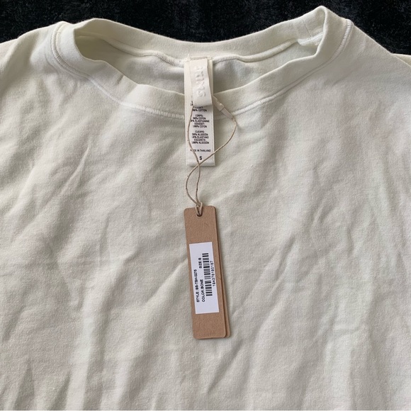 NWT Skims Stretch Cotton Jersey T-Shirt Bodysuit - Picture 4 of 6